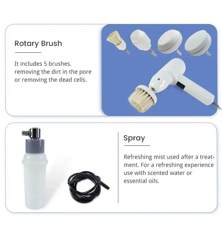 10-in-1 Advanced Facial Machine with Diamond Microdermabrasion & Ultrasonic Skin Scrubber 5 <h2 data-section-id="36yc70" data-start="4616" data-end="4675">Next-Level Skin Treatment System for High-End Clinics</h2> <p data-start="4677" data-end="4929">The <strong data-start="4681" data-end="4716">10-in-1 Advanced Facial Machine</strong> builds upon the standard multifunction platform by integrating <strong data-start="4780" data-end="4809">diamond microdermabrasion</strong> and <strong data-start="4814" data-end="4853">ultrasonic skin scrubber technology</strong>, delivering a <strong data-start="4868" data-end="4928">more intensive exfoliation and deep-cleansing experience</strong>.</p> <p data-start="4931" data-end="5042">This upgraded system is designed for clinics aiming to provide <strong data-start="4994" data-end="5041">premium, results-driven skincare treatments</strong>.</p> 10-in-1 Advanced Facial Machine with Diamond Microdermabrasion & Ultrasonic Skin Scrubber
