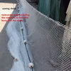 3mm-5mm Mesh Semi-Finished Knotless Nylon Fishing Net Outdoor Fishing Network for Cage Breeding Net Trawl Net Fishing Tool 6
