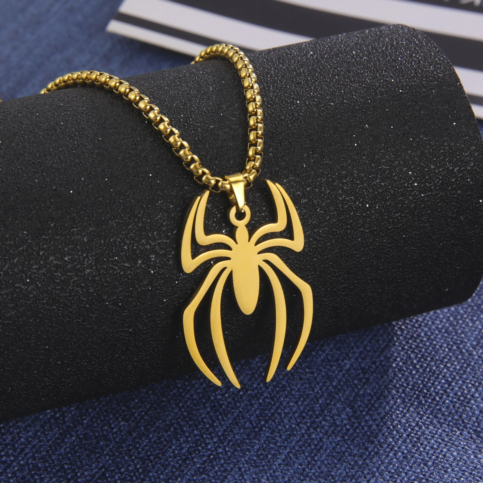 Spiderman Large Medallion Necklace