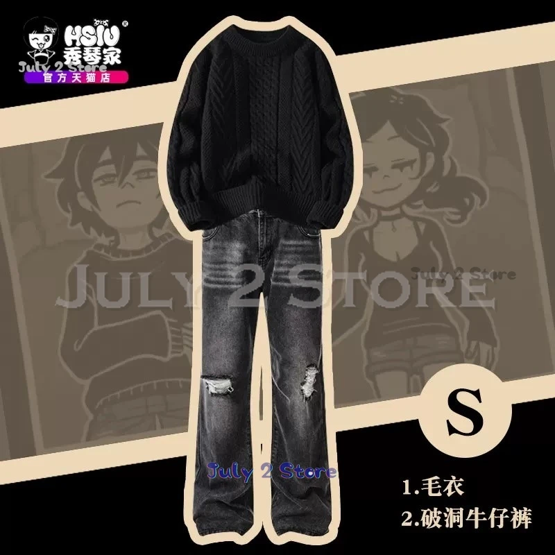 The Coffin of Andy and Leyley Andrew Ashley Cosplay Costume Wig Halloween Party Couple Uniform Black Suit Top Pants Dark Suit