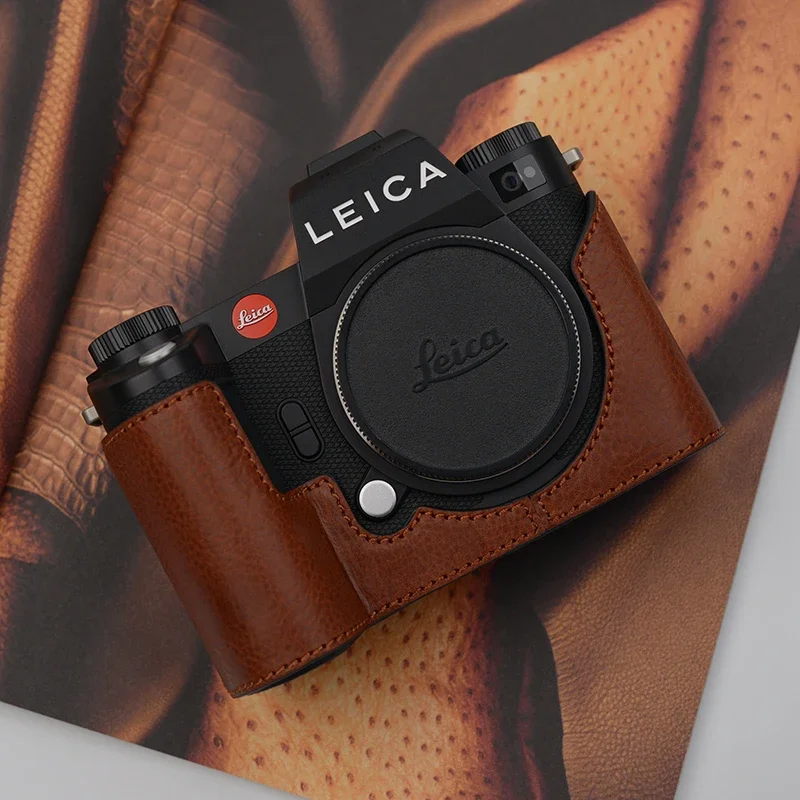 本革は手作り カメラケース LEICA ライカ SL2用 本革は手作り カメラケース LEICA ライカ SL2用