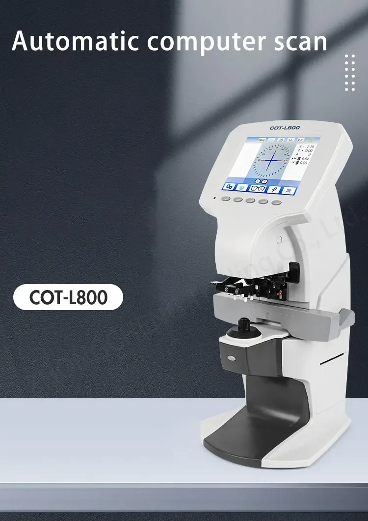 220V New L800 Automatic Computer Focal Meter Inspection Film Optical Shop Optica