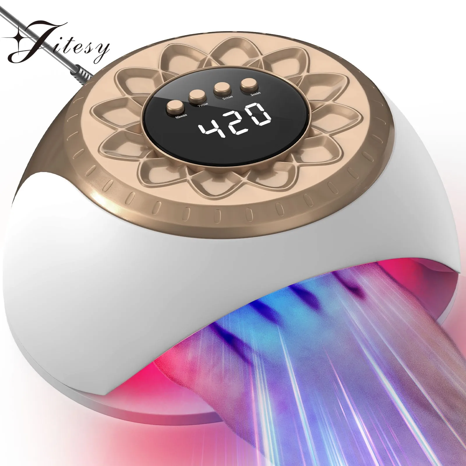 Nail Laser Fungus Device 680NM Red light Killing Fungi + 470nm Blue Light Antiphsis All-inclusive Nail Fungus Treatment 20W nail fungus remover