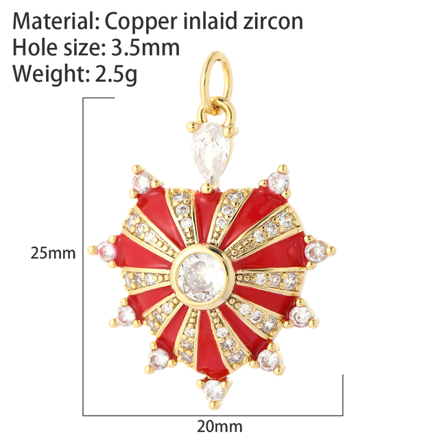 Heart Love Pendant Charms Diy Earrings Necklace Bracelet Make Charms for Jewelry Making Supplies Accessories Evil Blue Eye