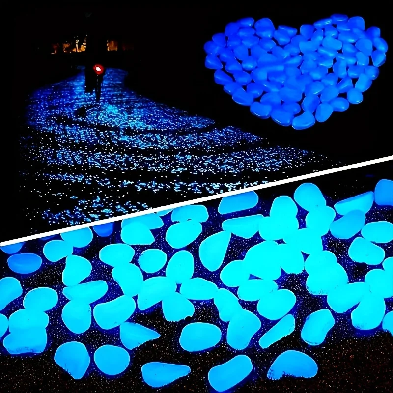 Luminous Stone 500 Pcs/bag Landscape Flower Pot And Fish Tank Beautification Decorative