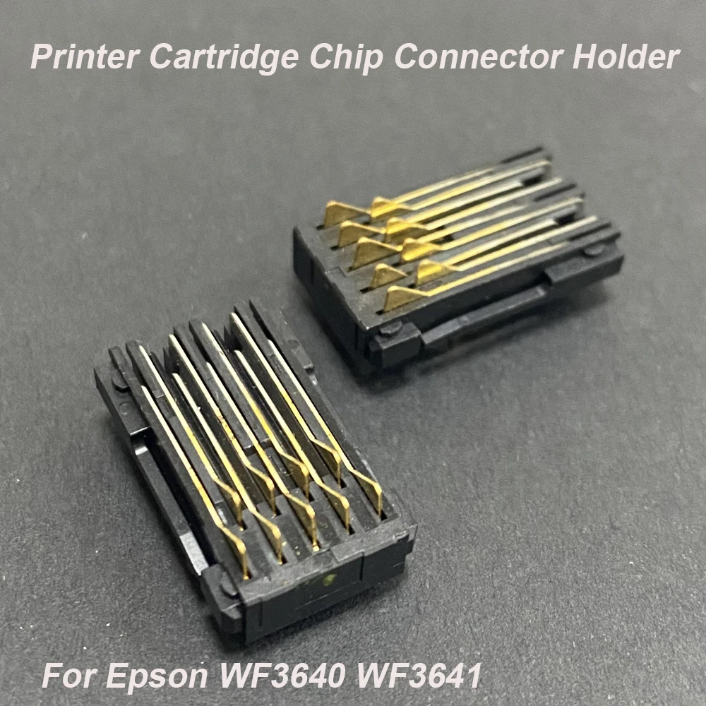 2PiecesPrinterCartridgeChipConnectorHolderCSICASSYForEpson
