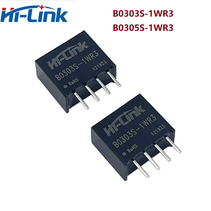 5pcs Hi-Link 1W 3.3V 5V DCDC B0305S-1WR3 B0303S-1WR3 Smart Electronics Isolated Unregulated Single Output Power Module