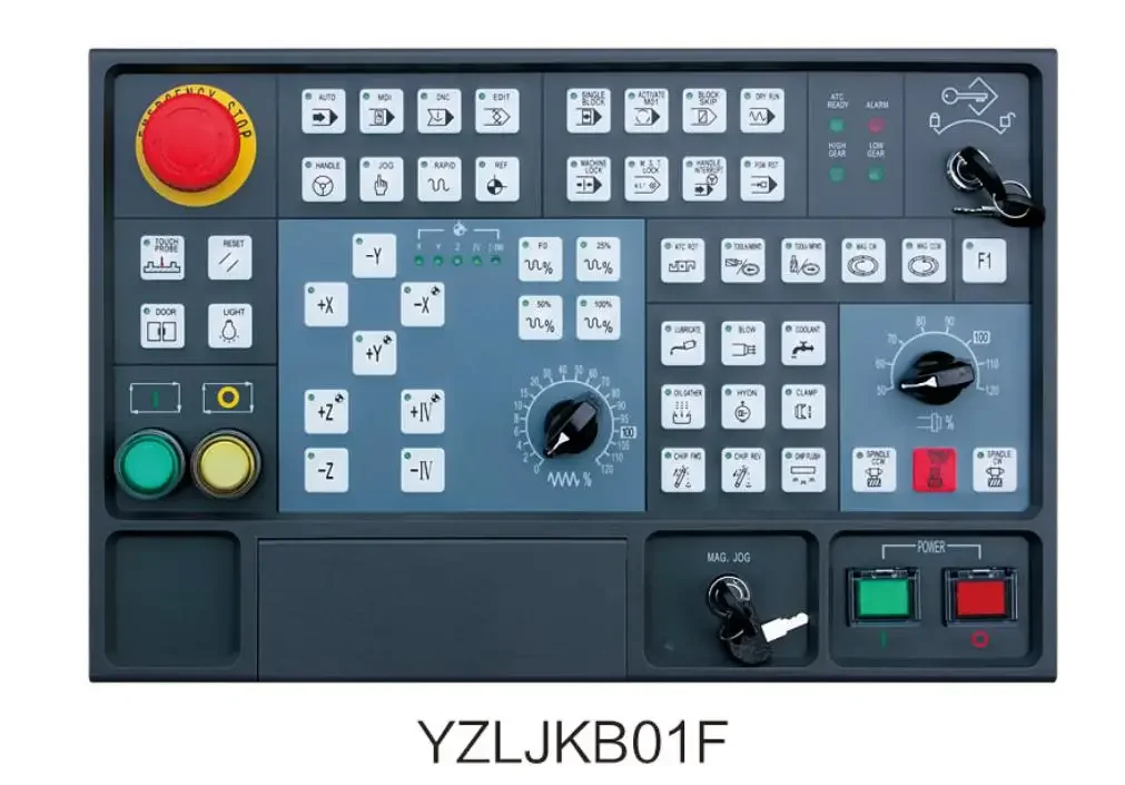 Numerical control machine operation panel YZLJKB01F