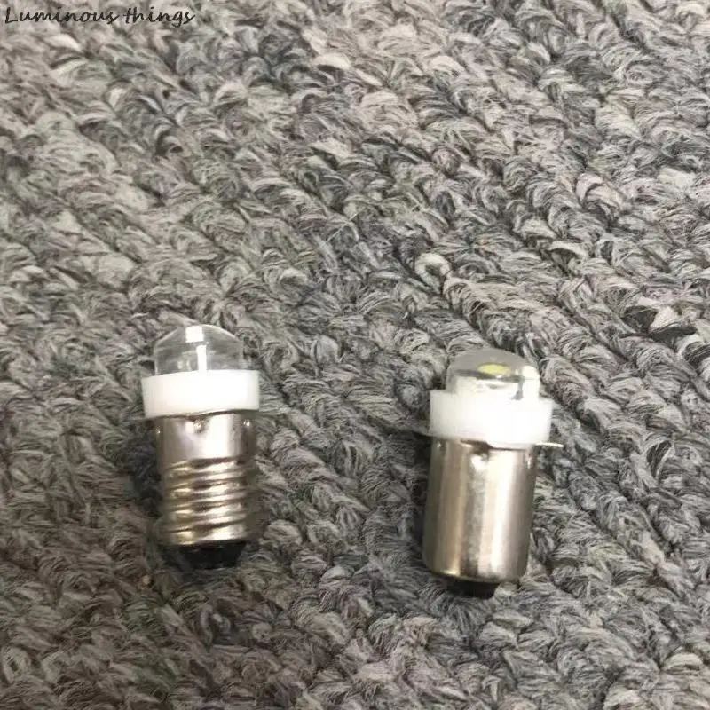 1PC 3/4.5/6V 0.5W Torch Bulb 6000K White LED E10 Socket Replacement Bulb for Torch LED torch led bulb