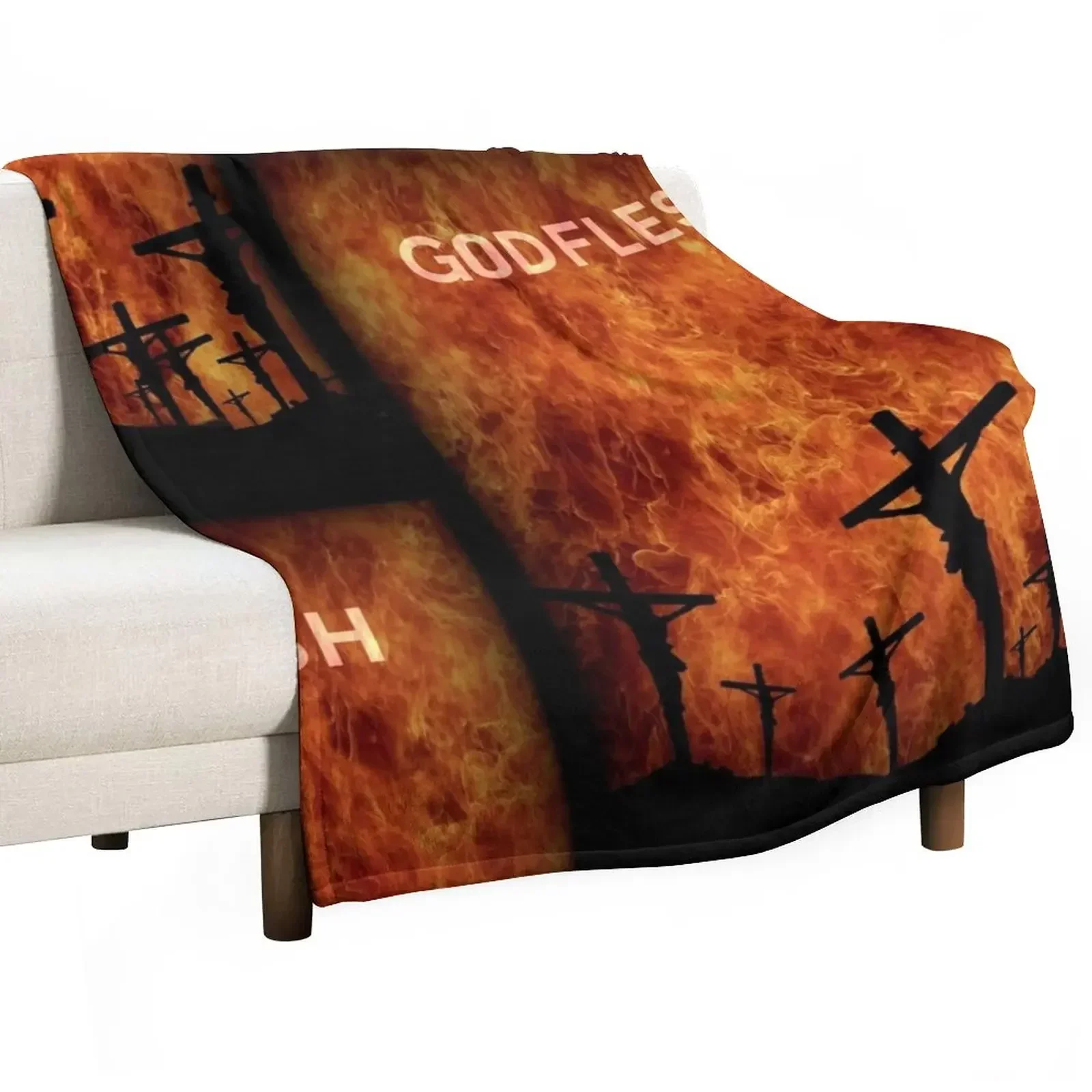 

Godflesh - Streetcleaner. Throw Blanket Shaggy Decorative Beds Blankets