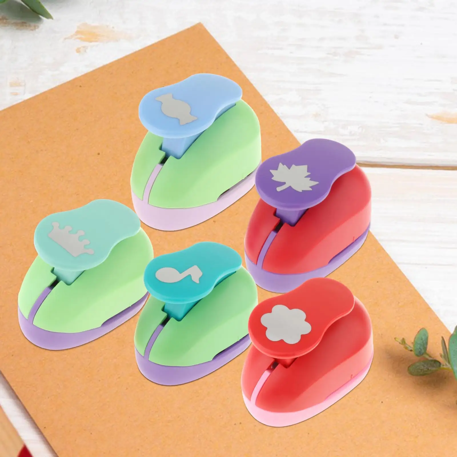 종이 펀치 스크랩북 펀처, 노동력 절약, 종이 구멍 펀치, 카드 제작, 신문 제작, 어린이 사무용품