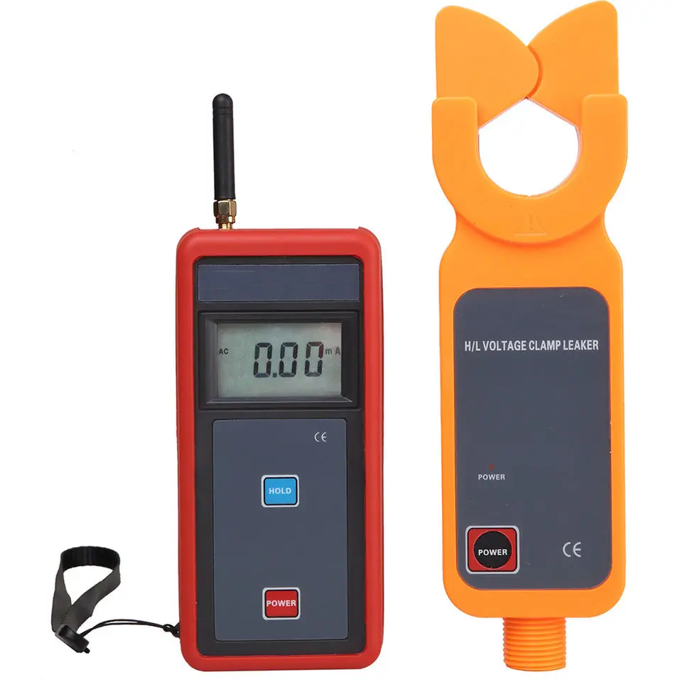 Portable High/Low Voltage AC Leakage Current Clamp Meter Tester