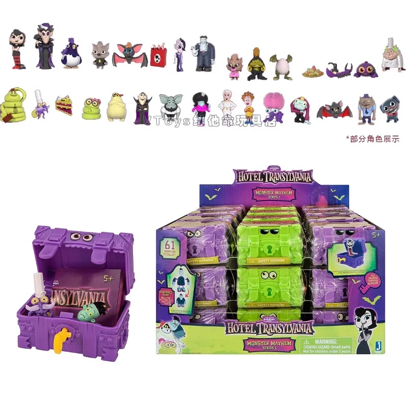 Hotel Originali Transilvanias Cartoon Figure Mavis Dracula Johnny Blind Box Toys Collection Regalo Di Compleanno Per Bambini