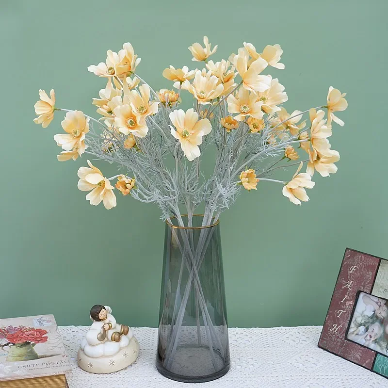 Elegant Gesang Artificial Cosmos Flower Arrangement