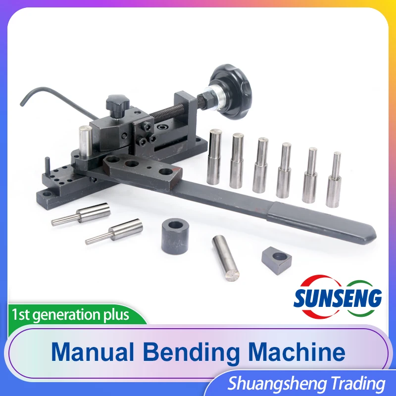 

1th PLUS Manual bending machine tool household DIY pipe bending machine is suitable for all kinds of bendable metal materials