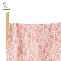 Kangobaby #My Soft Life# Fashion Muslin Swaddle Baby Receiving Blanket Squares Babyroom Decor 100% Cotton Infant Quilt 2