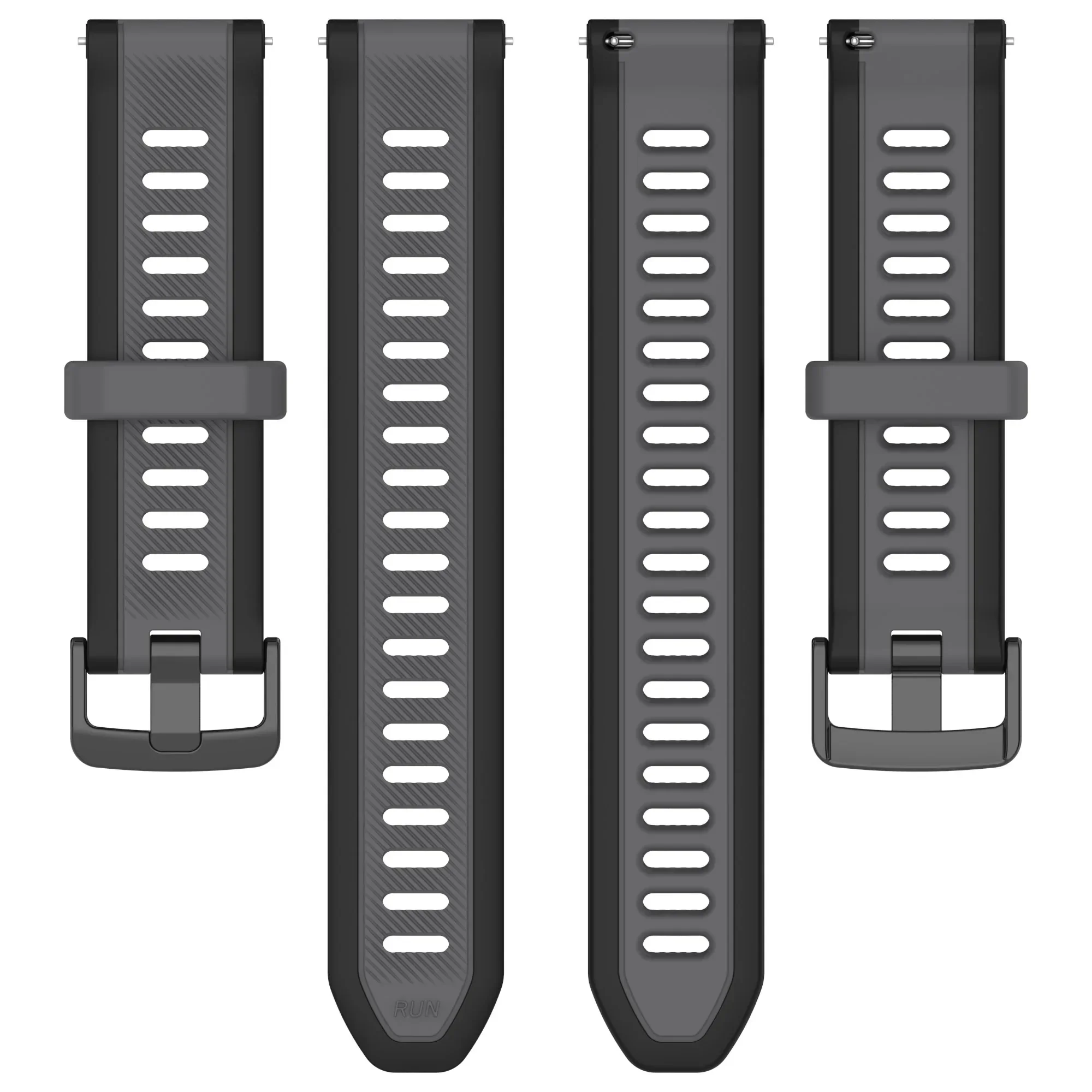 Premium Silicone Watch Strap - Versatile Band Bracelet in Multiple Sizes