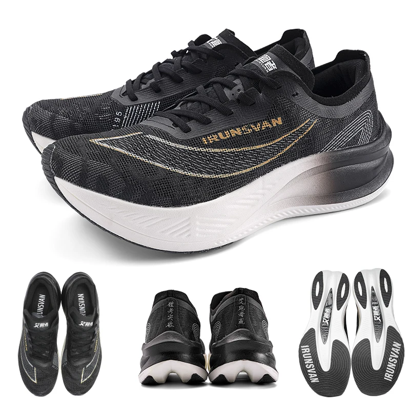 2025 IRUNSVAN Nylon Carbon Fiber Professional Marathon Shoes 4