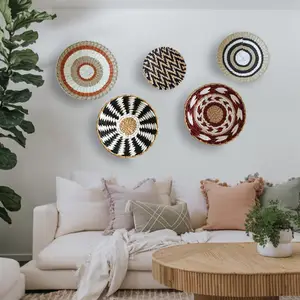 platos decorativos de mimbre para pared – Compra platos decorativos de  mimbre para pared con envío gratis en AliExpress version