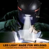 HZXVOGEN 200A Cold Welding Machine HBT2000P TIG ARC Welder with Pulse Cold TIG 2T/4T 1-900ms Adjustment HF TIG Spot TIG 6