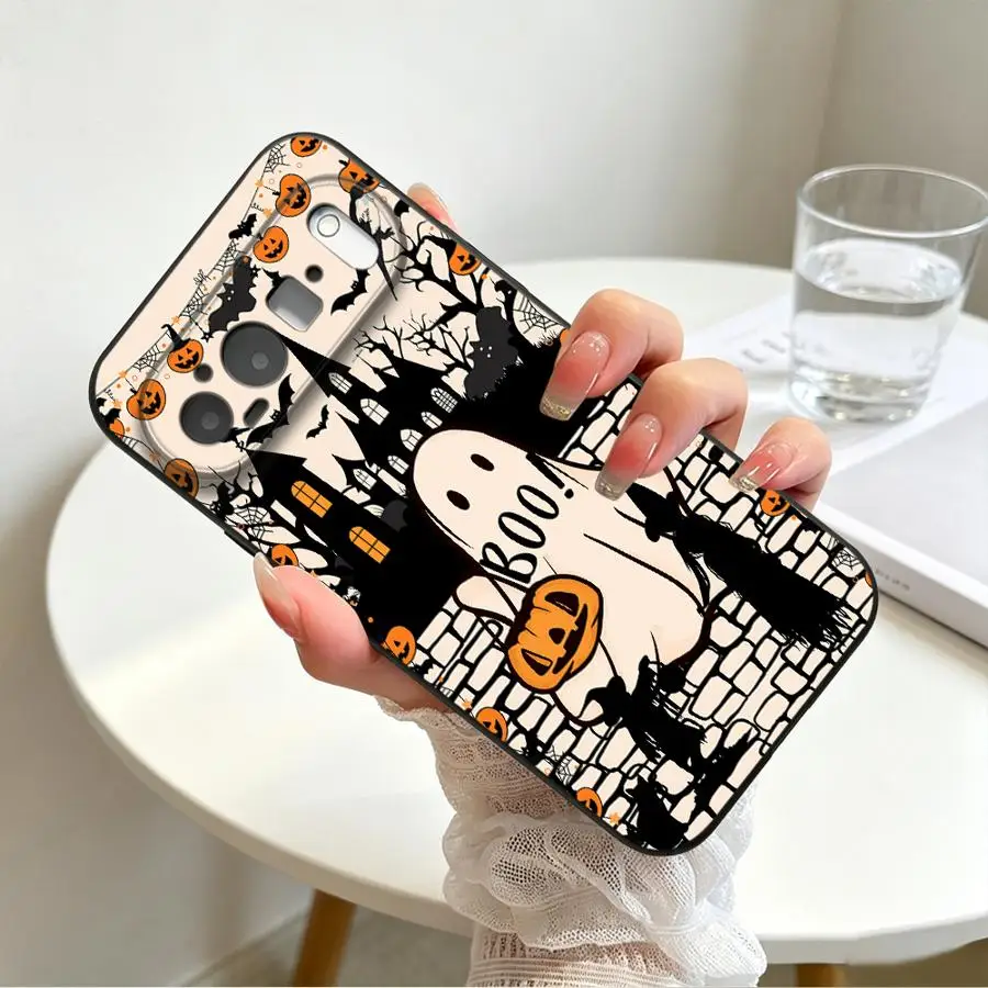 Halloween Cat Pumpkin Phone Case Cover