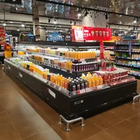 Solution de Refroidissement Commerciale Personnalisée 2025 : Réfrigérateur de Supermarché pour Présentation de Produits et Stockage de Boissons Fraîches 5