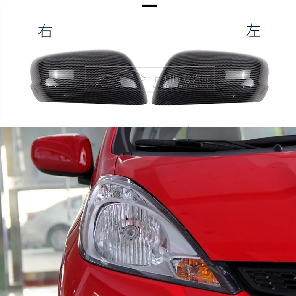 

Exterior Rearview Mirror Cover Housing Case For HONDA FIT JAZZ 2009 2010 2011 2012 2013 GE6 GE8 Rearview Mirror Cover Shell