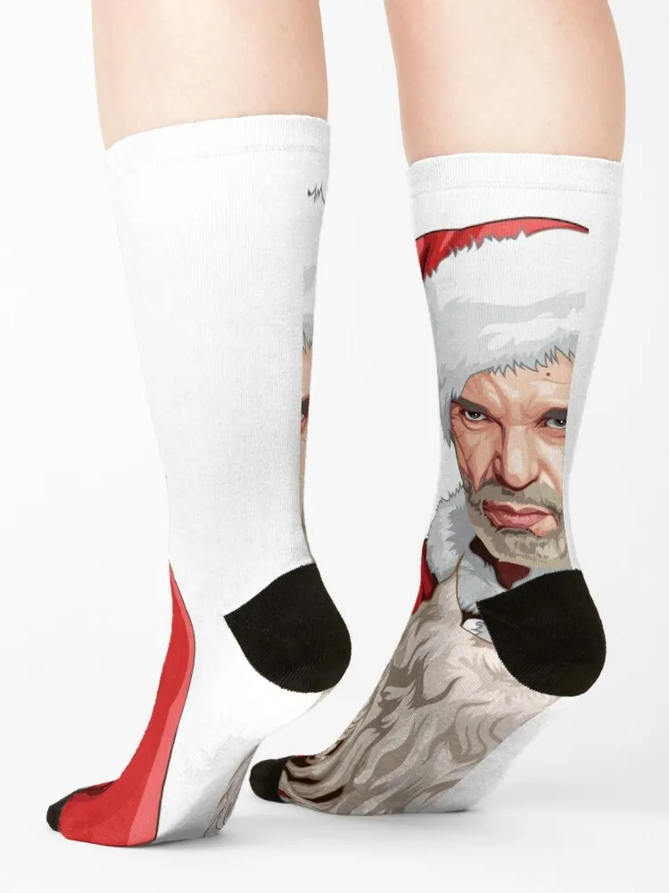 Bad Santa Socks Hiking boots warm socks Socks Man Women's