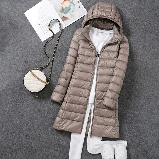 Women’s Ultra Lightweight Packable Long Puffer Jacket: The Perfect Warmth for Autumn and Winter Excellent product recommendation