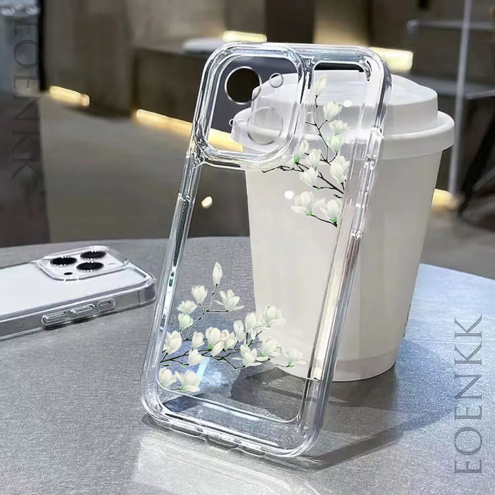 Crystal Clear Shockproof Soft Cover Case