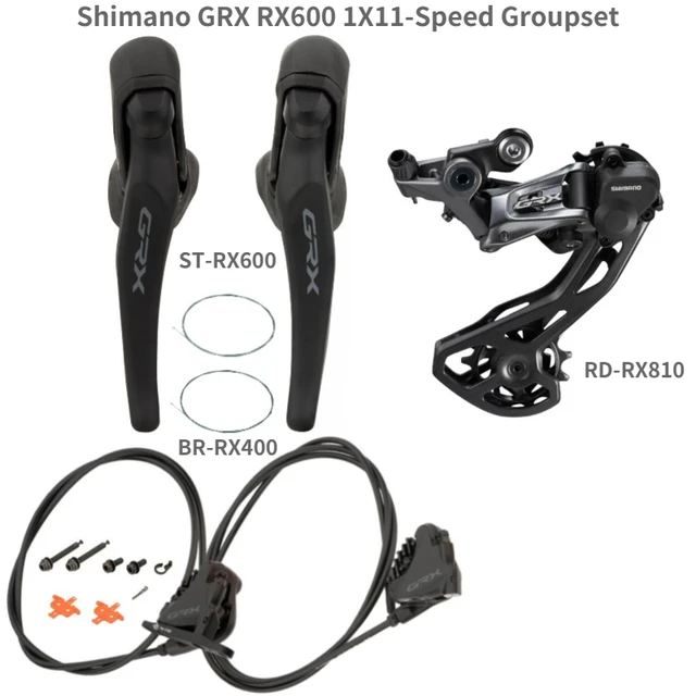 SHIMANO GRX RX600 1X11 Speed Groupset Road Bike DISC Brake