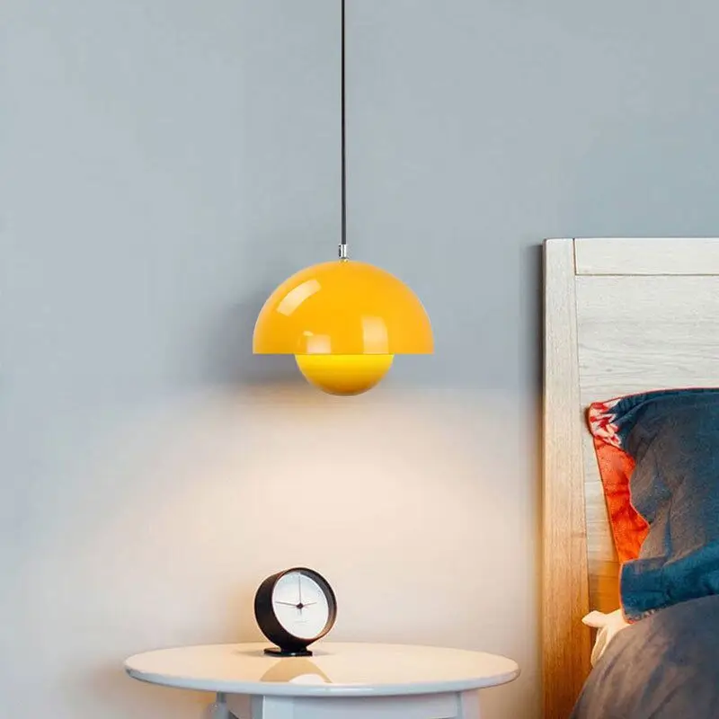 

Modern Minimalist Chandelier Danish Designer Creative Nordic Restaurant Bedroom Bedside Study Balcony Bud Chandelier