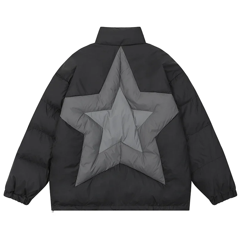 Aelfric Eden Animal Print Hoodie Jacket 2023 Girl Star Japanese Hip Hop Vintage Streetwear Coat Harajuku Cotton Loose Coat Parks