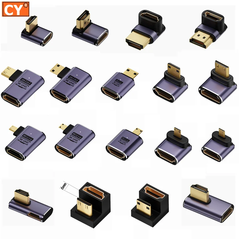 Câble Micro HDMI vers HDMI vers Mini Mini Câble Compatible HDMI, Super  Doux, Portable, Court, Mince, Enroulé 3.2, 2.0mm, 4K, 60Hz - AliExpress