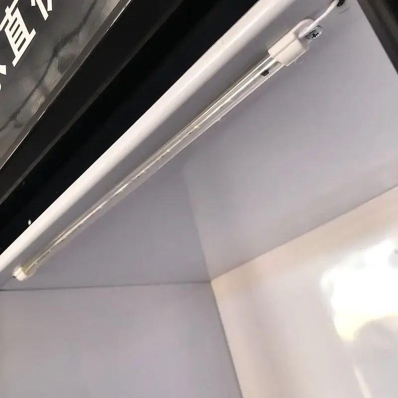 Beverage Display Refrigerated Cabinet Upright Chiller Commercial No Frost Glass Doors Fridge 4