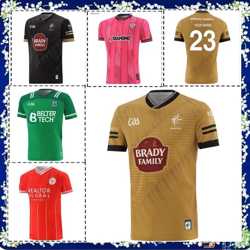 

2024 Kildare GAA Alternate Goalkeeper Jersey Louth GAA Home Jersey 2024 Rugby Jersey Shelbourne GAA County Jerseys Size:S-5XL