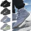 Winter Snow Boots Lightweight Barefoot Shoes Non-Slip Casual Ankle Boots Waterproof Trail Running Shoes for Outdoor Sports 1