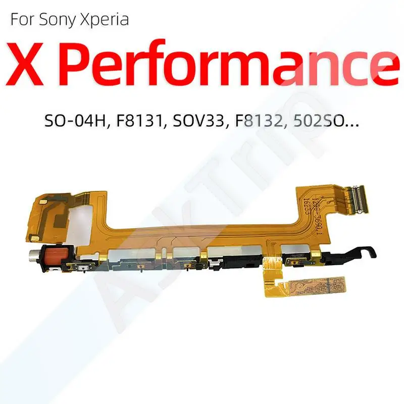 Universal Side Key Button Power Volume Flex Cable Replacement for Sony Xperia Series Smartphones