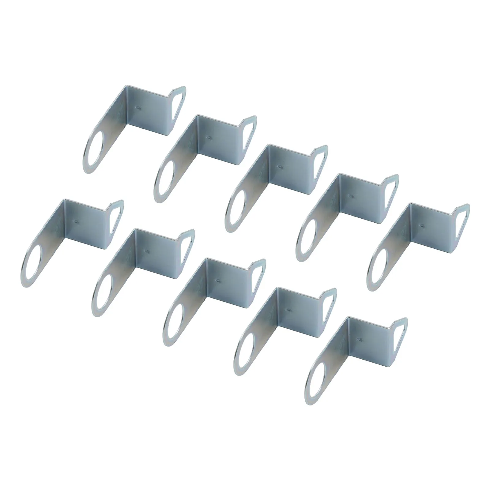 Wall Clock Movement Quartz Clock Movement Clock Accessory Kit 10Pcs Metal Clock Hooks Quartz Movement Mechanism Holder Hanger DIY Accessories Wall Clock Hooks Hanging Accessories Home Decor
