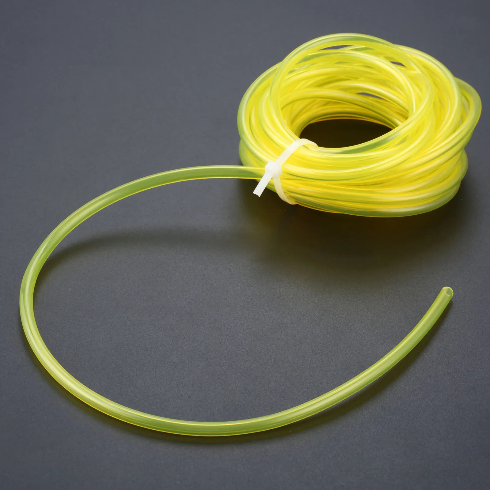Chainsaw Spare Parts Chainsaw Fuel Tank Spare Parts Yellow Oil Pipe Inner Dia 3mm 5 Meter Garden Power Tools