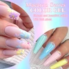 10pcs Gel Nail Polish Set with Nail Lamp, Base Top Coat Long Lasting Soak Off UV Gel Polish Kits for Nail Art DIY Design Vernis 4