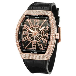 Reloj con movimiento de cuarzo para hombre y mujer, diseño brillante de esfera ostentosa con diamantes de imitación, números arábigos, correa de silicona multicolor brillante, regalo