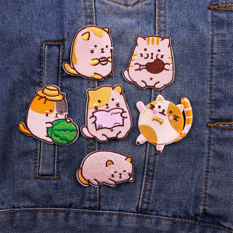 Toppe Ricamate Autoadesive Del Fumetto Totoro Sui Vestiti Toppe Animali Carine Per Abbigliamento Strisce Totoro Fai Da Te