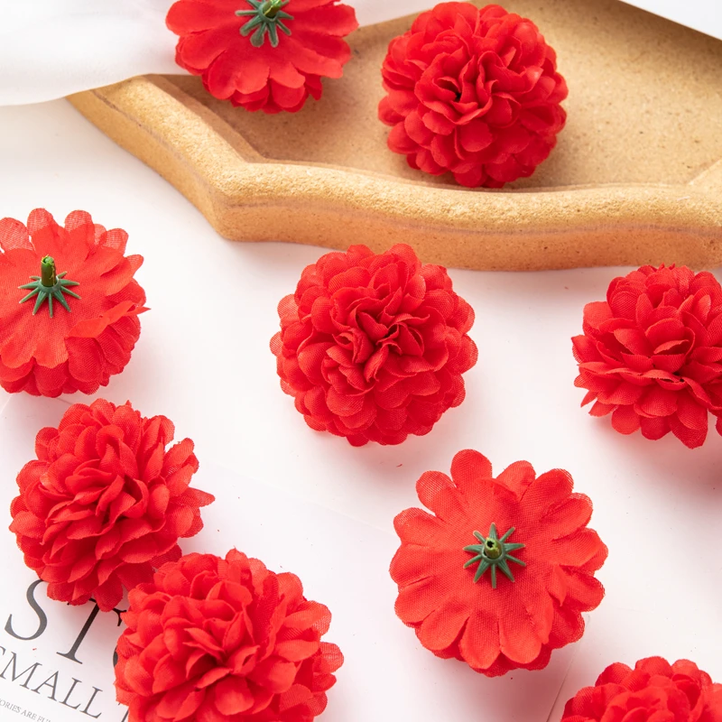 50PCS Künstliche Hortensien Blumen Hochzeit Garten Rosen Wand Home Party Decor Weihnachten Diy Candy Box Gefälschte Seide Sammelalbum Pflanzen – Detail 21