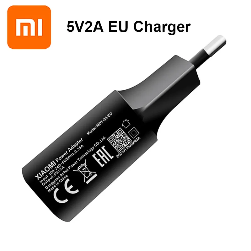 usb c 20w Original Xiaomi 10W Charger 5V2A EU Charging Power Adapter USB Micro Cable For Redmi S2 Note 2 3 4 5 Plus Pro 6 Pro 4X 5A 4A lme airpods usb c