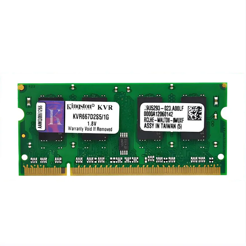 Laptop SDRAM RAM 2GB PC2-6400S KVR800D2SG/2G 1.8V 200Pin SODIMM DDR2 800 Memory Module laptop memory module,laptop ram memory,notebook ram memory