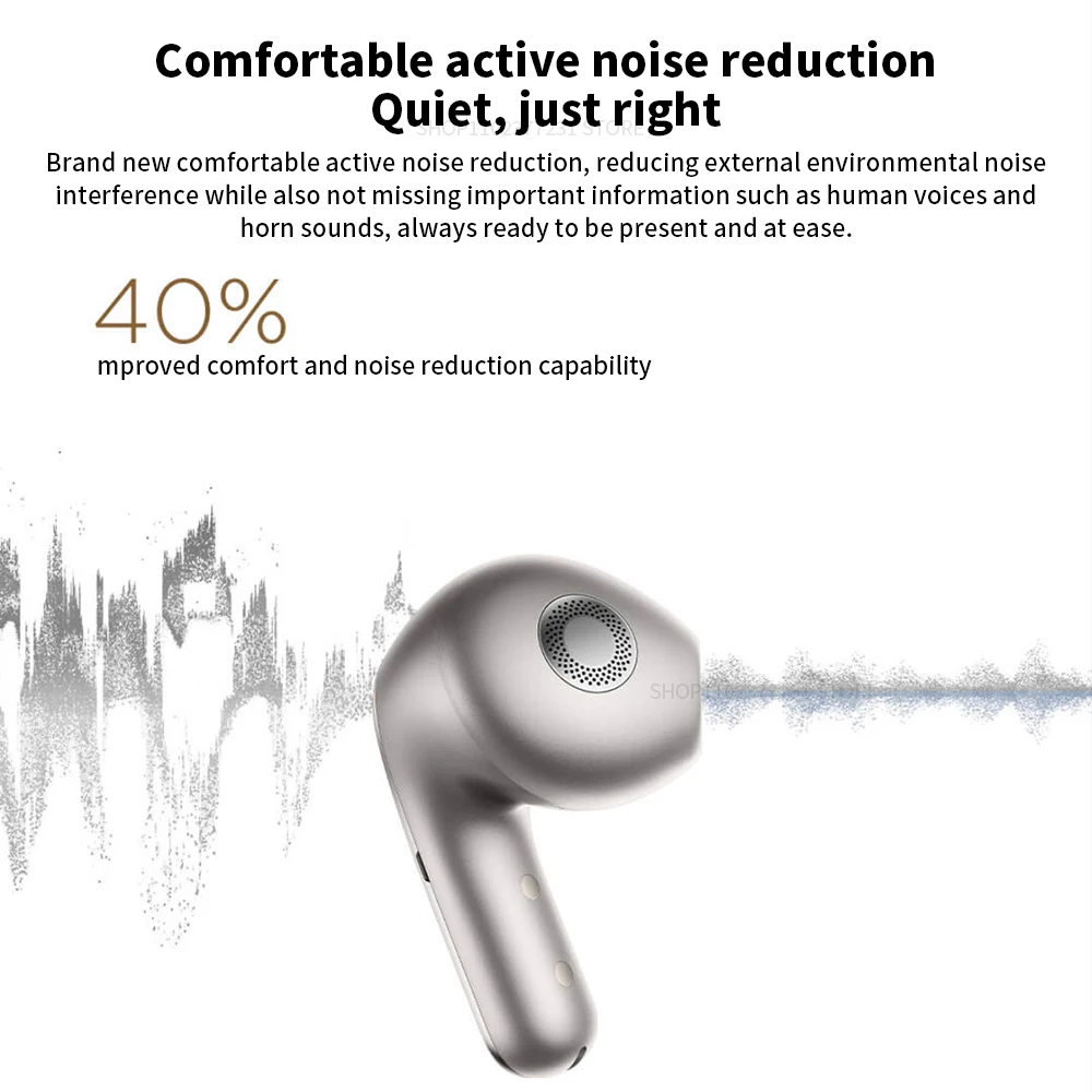 Original Xiaomi Buds 5 Earphone Tws Ai Active Noise Cancelling Hifi Wireless Bluetooth Sound Recording Headphone Lossless Audio, Alina Gadgets