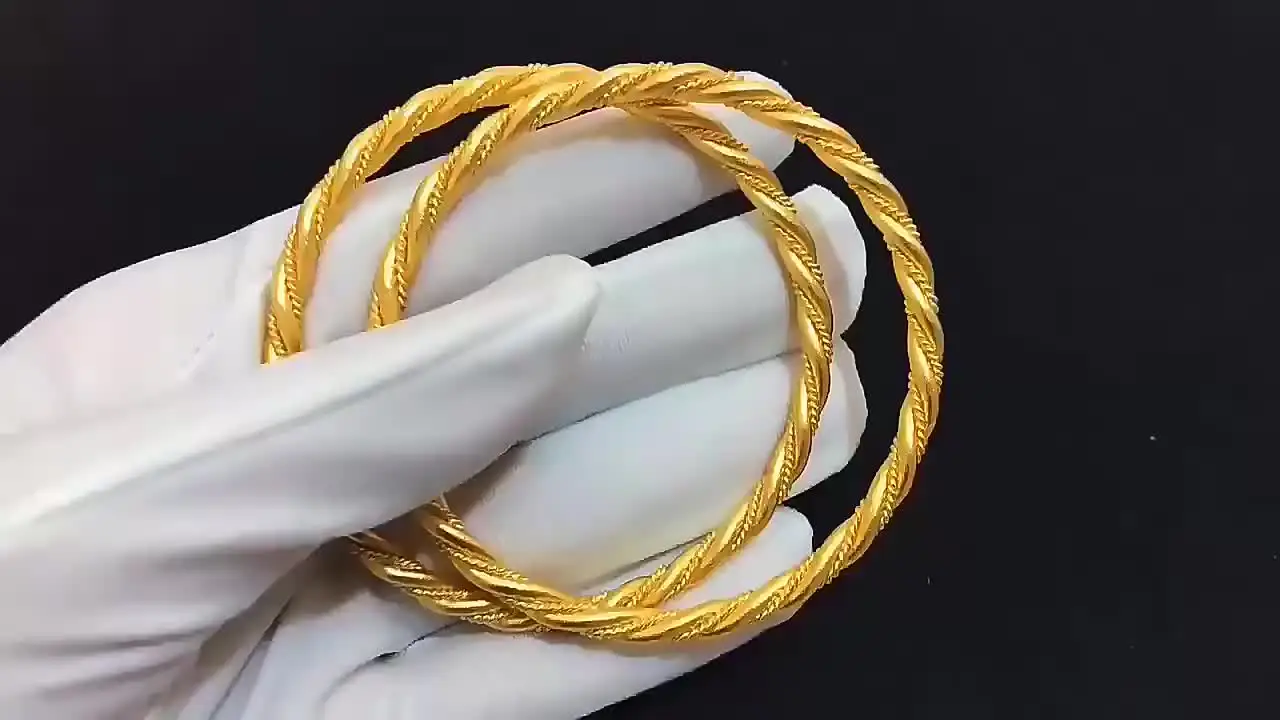bracciale rigido in oro giallo 18 ct - Gioielli, Orologi e Argenti