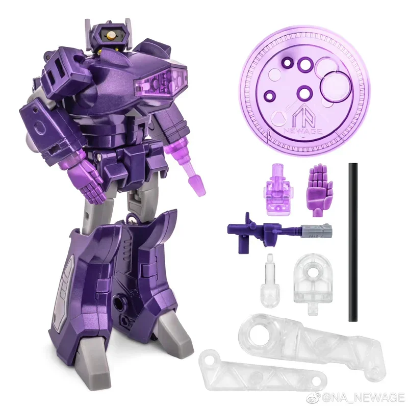 Newage Transformation Na H35Ex Cyclops Shockwave Fine Metallic Paint Action Figure Robot Toys