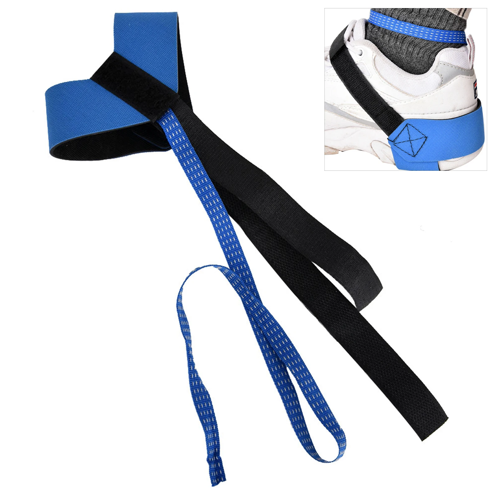 Anti Static Strap Heel Grounder Anti Static Ankle Heel Strap Adjustable Foot Grounder Blue & Black Foot